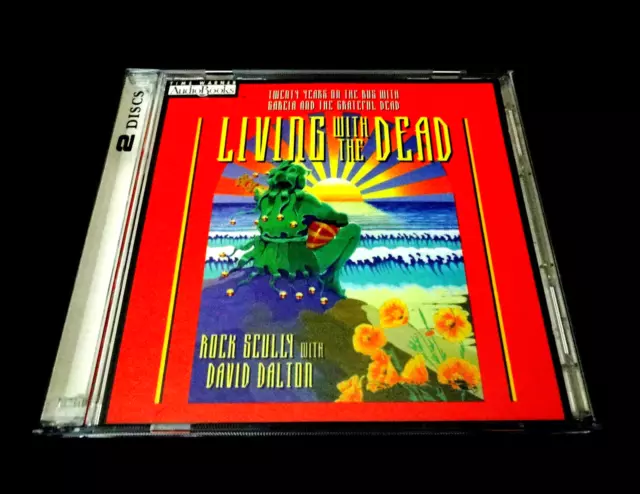 Grateful Dead Living With The Dead Audiobook Rock Scully Dalton Audio Books 2 CD
