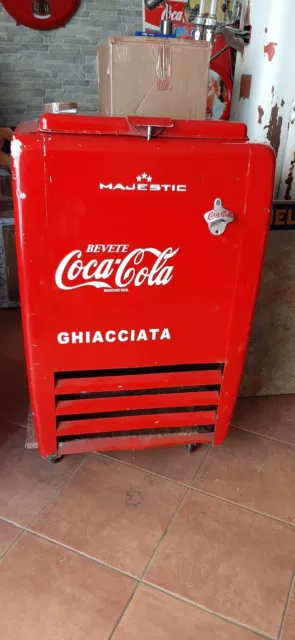 Ghiacciaia Majestic Coca Cola Anni 50 60