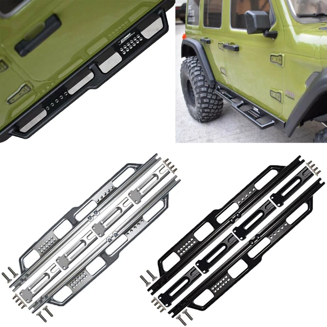 Metal Side Pedal Step Set forAXIAL 1/6 SCX6 JLU WRANG LER 4WD-AXI05000T1 RC Car