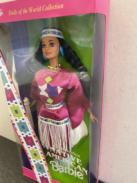 Mattel Native American Barbie Third Edition - Dolls Of The World Collection