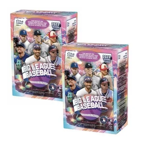 2023 Topps Big League Baseball Blaster Boxes | Factory Sealed (2 Boxes Lot) NEW!