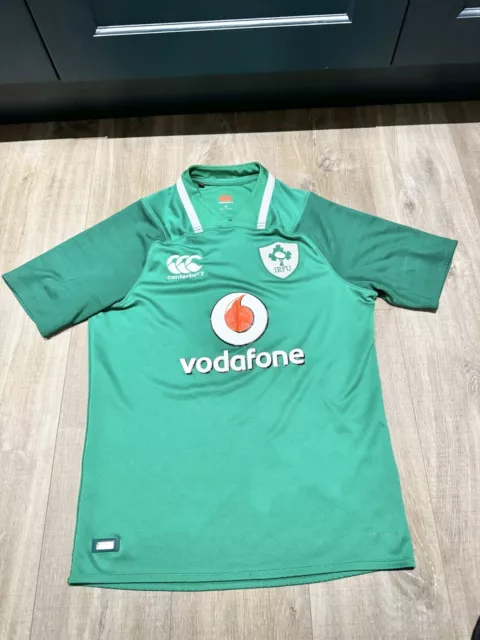 Ireland National Team Canterbury Rugby Shirt Home 2017/2018 Jersey Men Size M