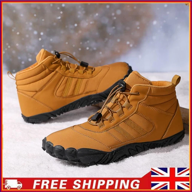 FUR LINED SNOW Boot Lace Up Boots Women Men Winter Warm Snow Boots for