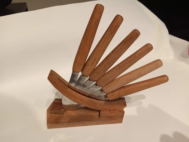 Obstmesser, Set, Messerblock, 7-teilig