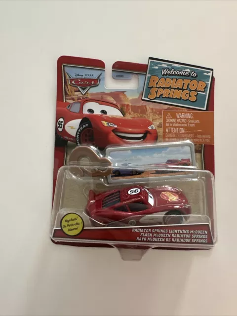 MATTEL DISNEY Pixar CARS METAL FLASH MC QUEEN Welcome to Radiator Springs NEUF