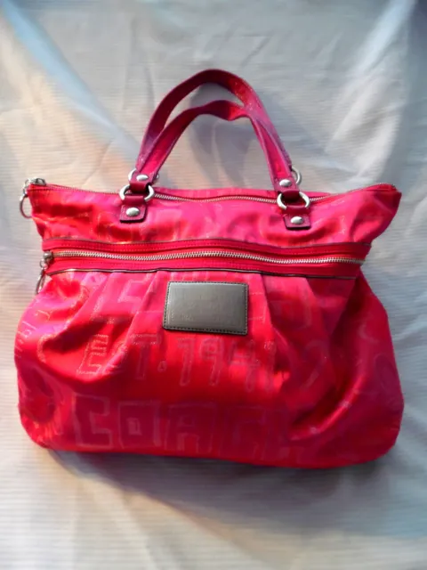 Coach Poppy Storypatch Pink Glam Tote 15301 ***Limited Edition***