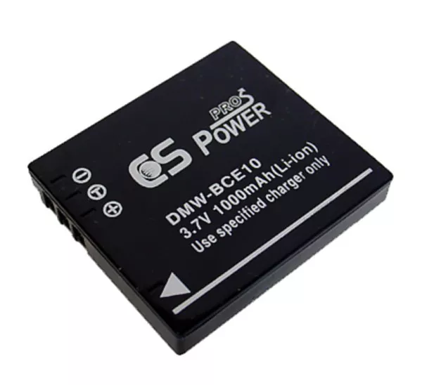 CS Power DMW-BCE10E S008 Li-ion Battery For Panasonic Lumix DMC-FS3, FS5 & More