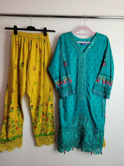 Aliyana Designer Salwar Kameez Ready Made Suit Size Small 8