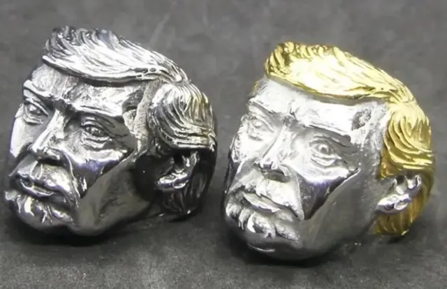 President Donald Trump Ring Titanium Steel Fashion