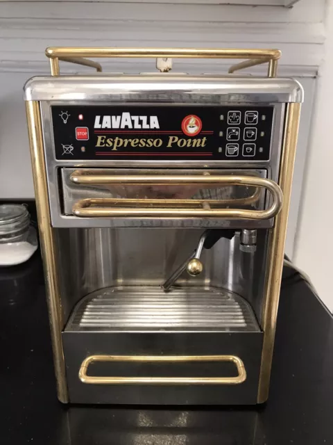 LAVAZZA BLUE Capsule Pod Espresso Cappuccino Machine LB2312 W/ Keys And  Manual