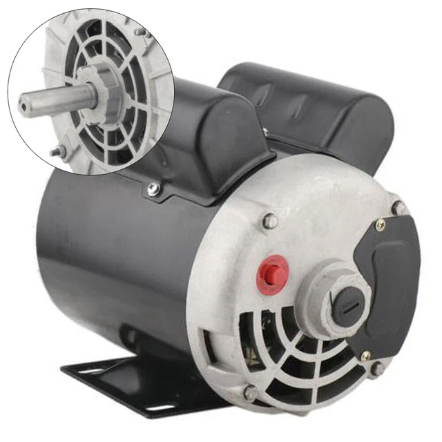 AIR COMPRESSOR ELECTRIC Motor 3450 RPM Single Phase 2HP 56 Frame 5/8