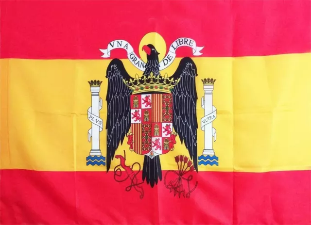 Bandera de ESPAÑA Escudo AGUILA DE SAN JUAN