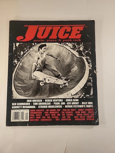 VINTAGE JUICE MAGAZINE #54 2002 - Jay Adams Dogtown Chronicles