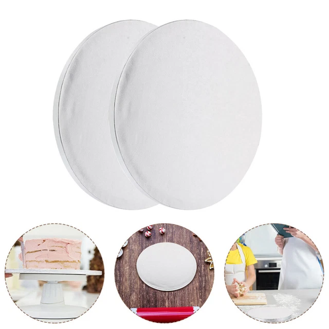 2 piezas Prácticas placas de pastel lámina de aluminio pastel -transferencia - tablas delicadas cuc
