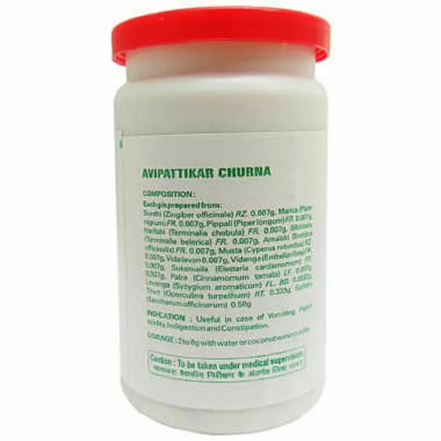 Zandu Avipattikar Churna/100% Ayurvedic/Pure Natural And Herbal Supplment