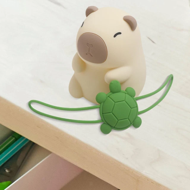 Capybara Veilleuse Enfants, Capybara Touch Control Lampe De Chevet, Recharge USB Et Minutage
