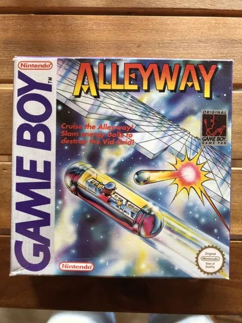 Nintendo Gameboy Alleyway Boxed With Instructions