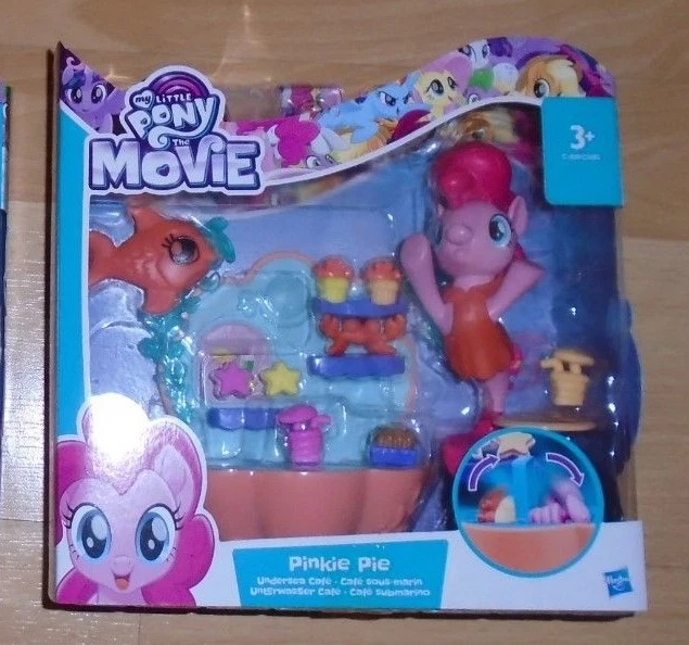 MY LITTLE PONY - The Movie - Pinkie Pie - Undersea Cafe - New And Boxed ...