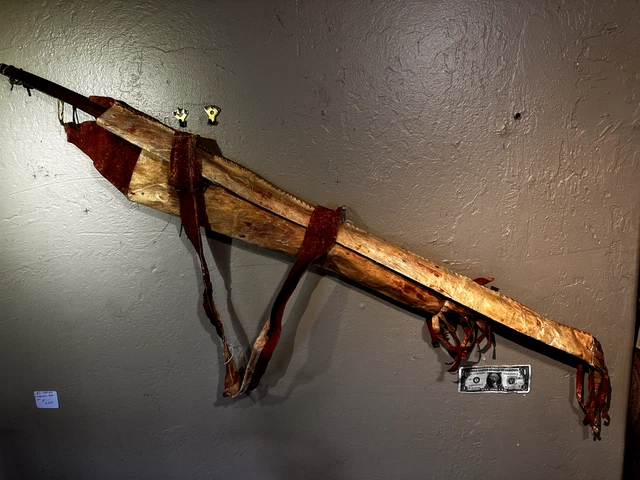 Antique OLD 19c Native American Southern Plains Kiowa Cheyenne Bow Case Quiver