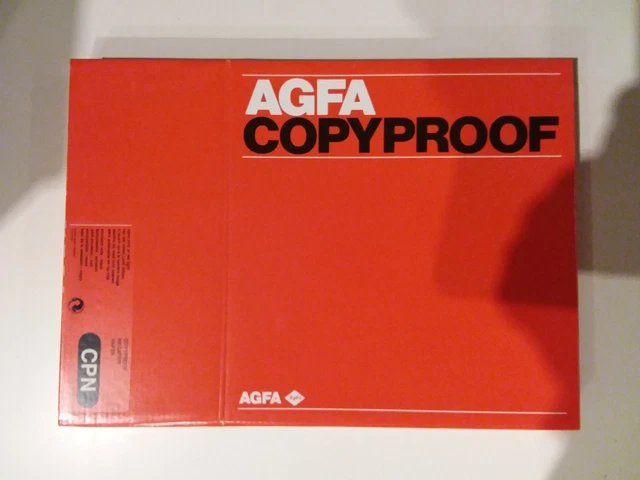 AGFA Copyproof  CPN, Negativ Papier,  21x29,7cm, NEU in OVP