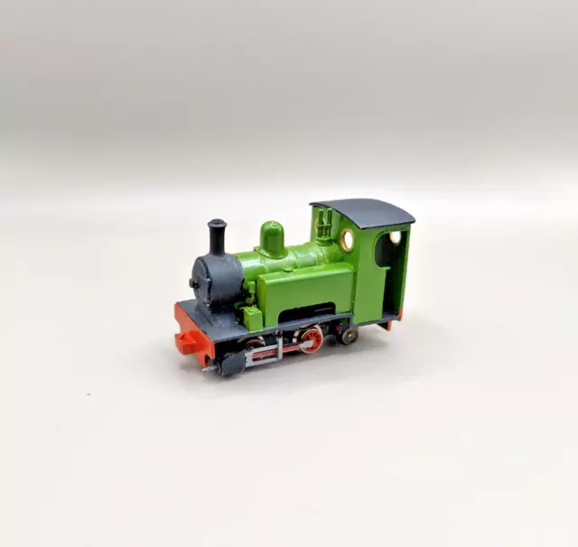 Narrow gauge 009 H0e Roxey 0-4-2 Hampton Kerr Stuart side tank built from a kit
