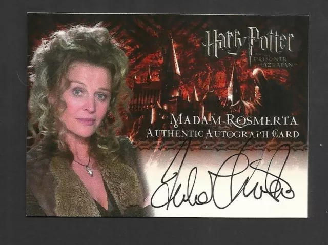 Kunstbox Julie Christie M Rosmerta Harry Potter Gefangener Von Askaban Autogrammkarte