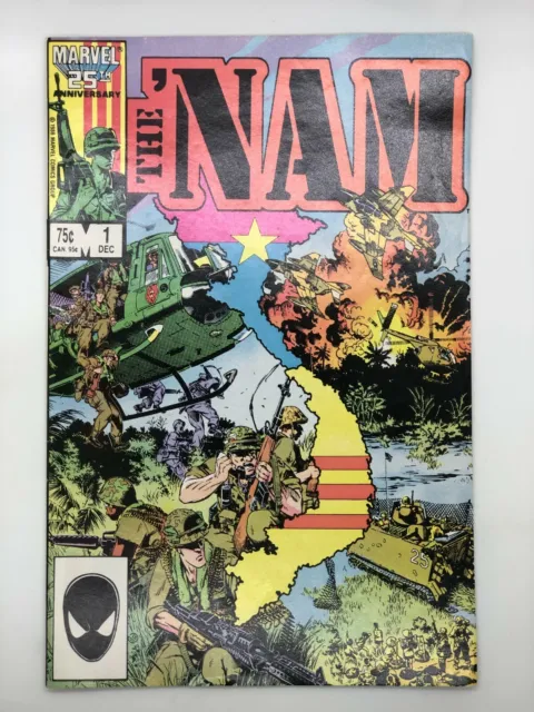 The 'Nam #1 Marvel 1986  Copper Age Comic Book