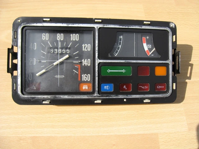 RENAULT 5, R5 L, TL, compteur tableau de bord Jaeger, aiguille blanche