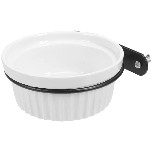 Ciotola per cibo fisso animali domestici coniglio cibo coniglio coniglio erogatore d'acqua ciotole per cibo per gatti ceramica
