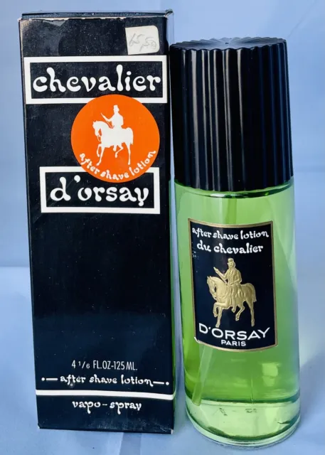 «After shave lotion du CHEVALIER D'ORSAY »  125 ml, 1970.  collection Vintage