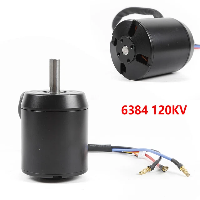 6384 120KV Sensored Brushless Motor ESC High Efficiency Für E-Scooter Skateboard