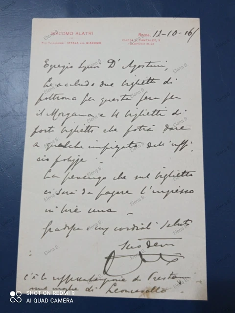 Teatro Morgana 1916 - Oggi Teatro Brancaccio