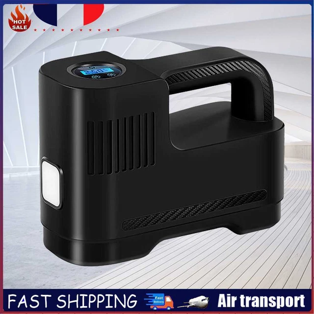 12V Auto Air Pump Fast Inflation Booster Pump with LED Light for Cars Motorbikes