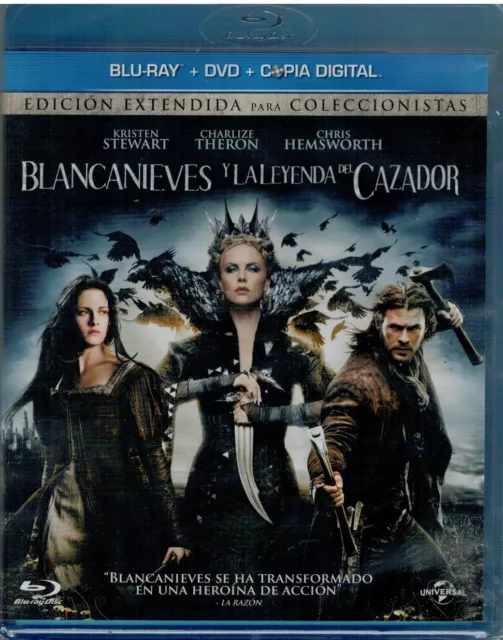 Blancanieves y la leyenda del cazador (Bluray Nuevo)