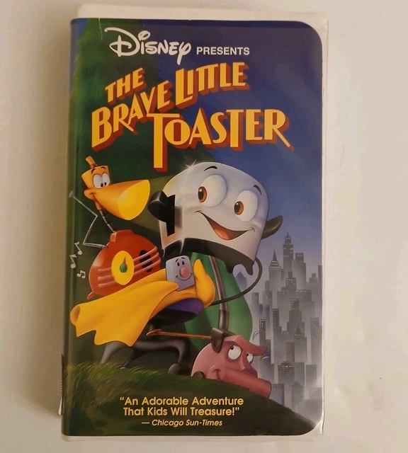 DISNEY’S BRAVE LITTLE Toaster VHS Clamshell Disney Classic 80s Kids