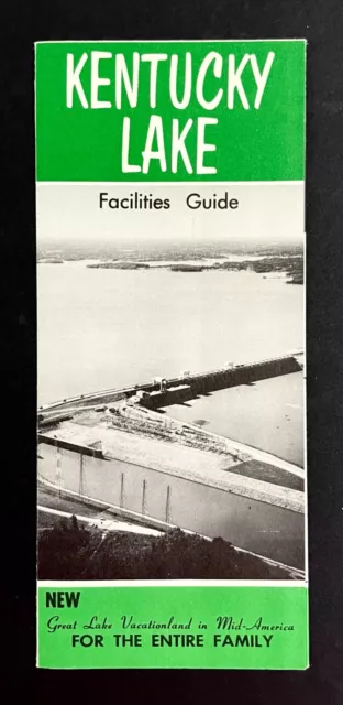 1964 KENTUCKY LAKE Vintage Facilities Guide Travel Brochure Family Recreation KY $13.50 - PicClick