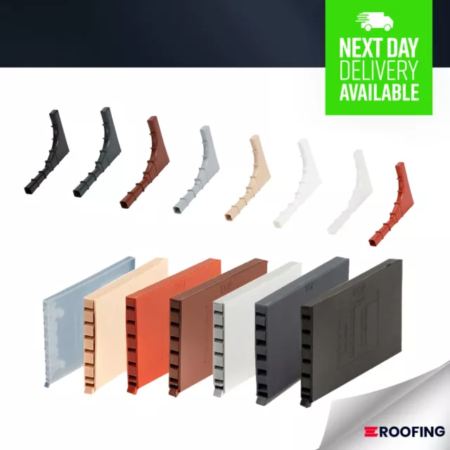 Timloc Cavity Wall Weep Vents Brick - 2 Styles Invisiweep & 1143 All Colours