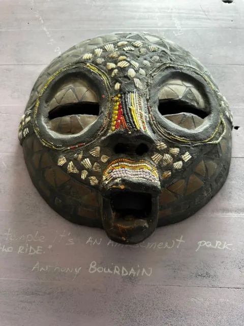 Vintage African  Tribal Wood Mask