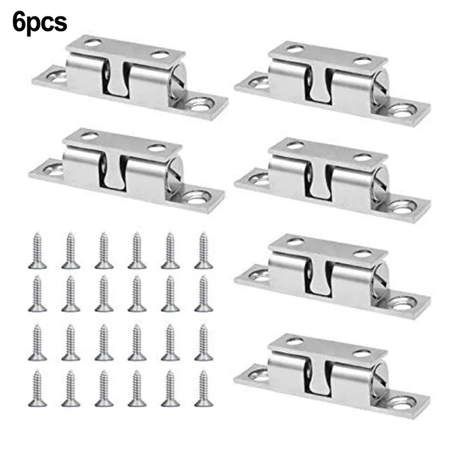 Serratura porta 50 mm fibbia 6 pz armadio ottone massiccio nuova di zecca
