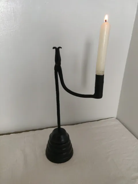 Decorative Rushlight Holder Rushnip Rustic Candle Holder