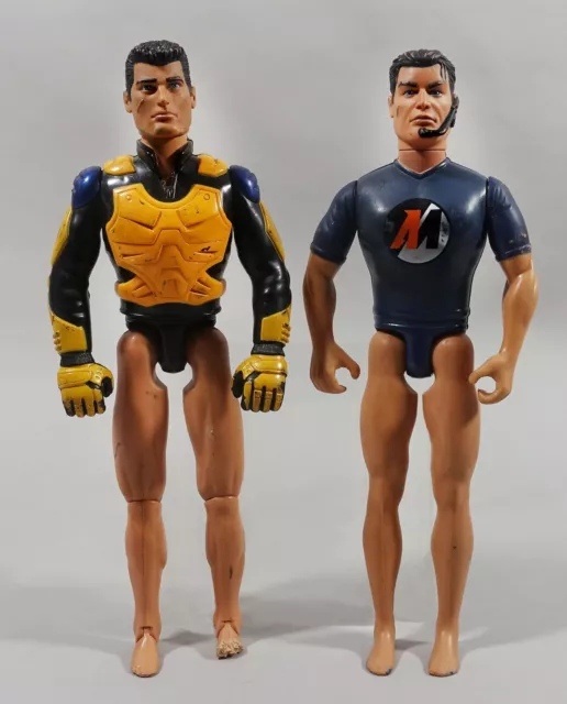 Lot De 2 Figurines Action Man Hasbro 1998 Et 1999