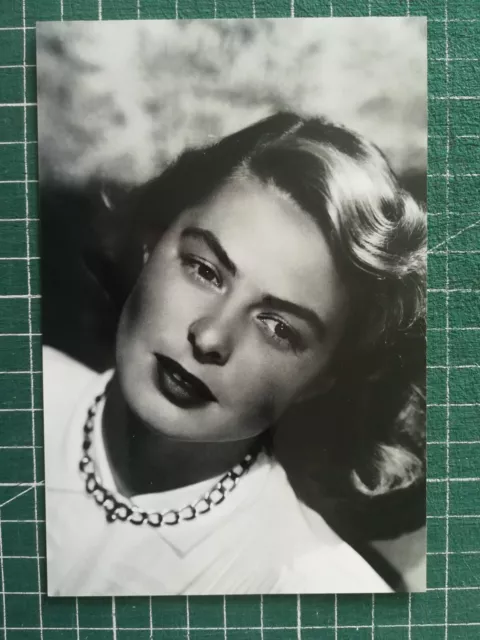 ZP025 très beau retirage photo 15x10cm Actrice Ingrid Bergman