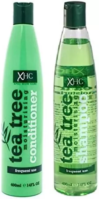 Set of 2 - XHC Tea Tree Oil Moisturising Shampoo & Conditioner (400Ml)