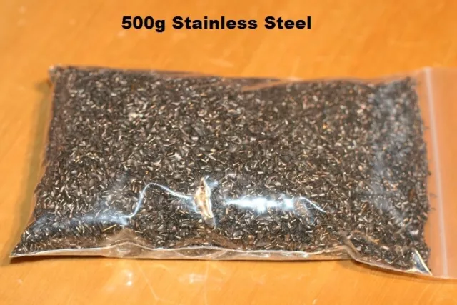 Metal Shavings 0.5kg stainless steel Swarf  For arts crafts and hobbes, Orgonite