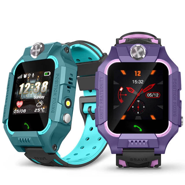 GPS Smartwatch Per Bambini Con Telefono E SOS – IP68 Impermeabile – Orologio Multifunzione Con Giochi E Sveglia – Regalo Per Ragazzo E Ragazza