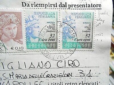 Repubblica castelli vidimazione cambiali M 085 