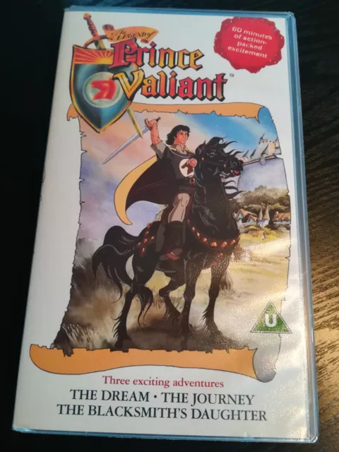 THE LEGEND OF Prince Valiant VHS film tape perfect like new condition ...