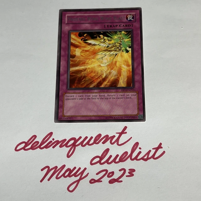 YUGIOH 1st EDITION FET-EN053 PHOENIX WING WIND BLAST RARE NEAR MINT