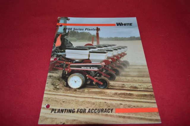 White Tractor 6700 Series Planter Dealers Brochure MISC