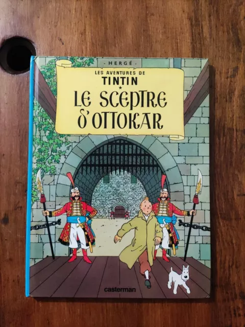 Le Sceptre D'ottokar Les Aventures De Tintin Hergé 1975